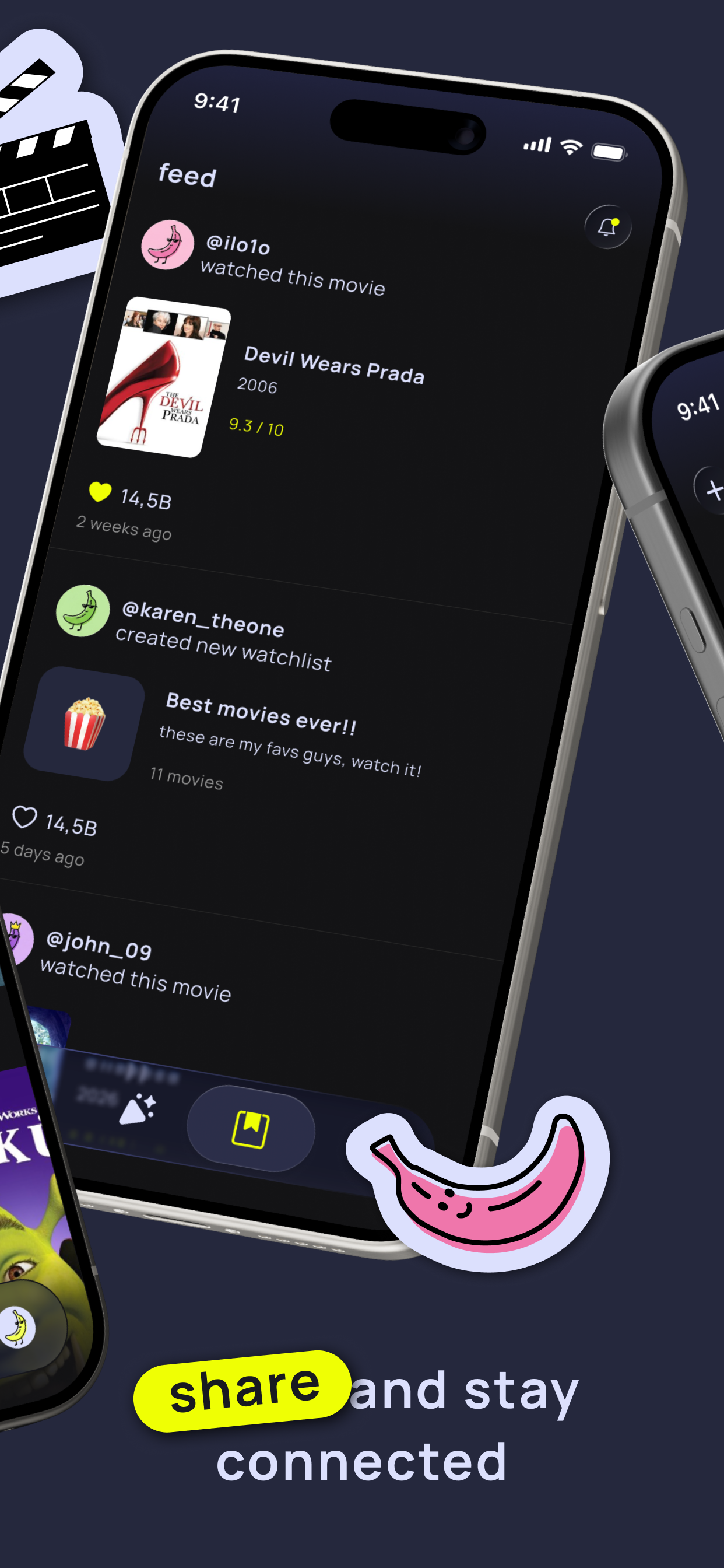CineBond social feed